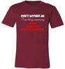 Do not Bother Me Soft Tee