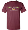 Wine is the Answer Standard Tee