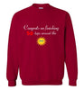 50 Laps Around the Sun Sweatshirt