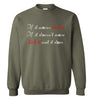 If it Moves Sweatshirt