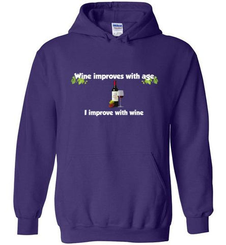 Wine Improves with Age Hoodie