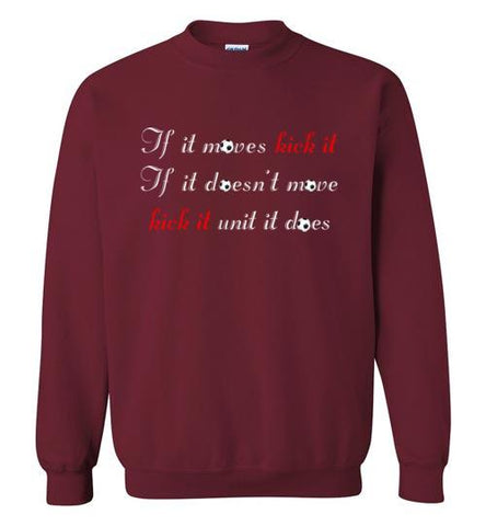 If it Moves Sweatshirt