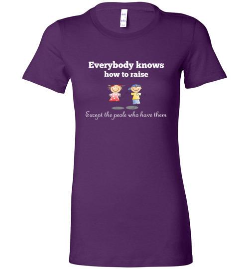 Everybody Knows Lady Tee