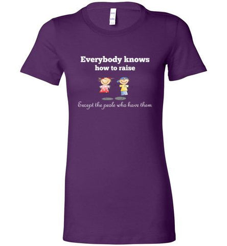 Everybody Knows Lady Tee