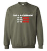 This is a Government Sweatshirt