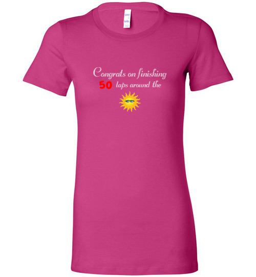 50 Laps Around the Sun Lady Tee