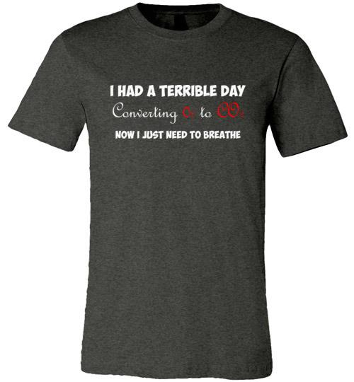 I Had a Terrible Day Soft Tee